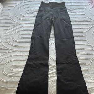 lululemon athletica Black Boot-Cut Yoga Pants